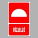 Tűzvédelmi matricák, táblák, jelek, piktogramok, - Tűzvédelmi jelek - Tűzjelző