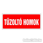 Tűzoltó homok