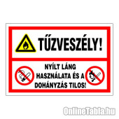 Tűzveszély!