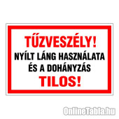 Tűzveszély!