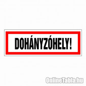 Dohányzóhely!