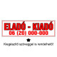 Eladó - Kiadó!