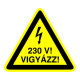 Vigyázz! 230V!