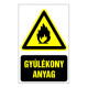 Gyúlékony anyag
