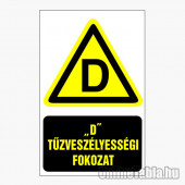 "D" Tűzveszélyességi fokozat