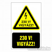 Vigyázz! 230V!