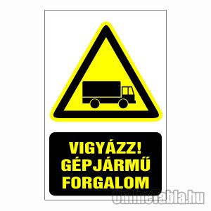 /1232-4716-thickbox/vigyazz-gepjarmu-forgalom.jpg