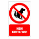 Nem kutya wc!