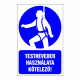 Testheveder használata kötelező!