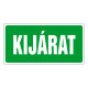 Kijárat