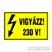 VIGYÁZZ! 230 V!