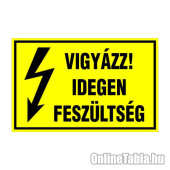 VIGYÁZZ! IDEGEN FESZÜLTSÉG