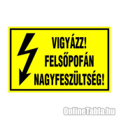 VIGYÁZZ! FELSÕPOFÁN NAGYFESZÜLTSÉG!