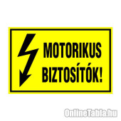 MOTORIKUS BIZTOSÍTÓK!