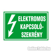 ELEKTROMOS KAPCSOLÓSZEKRÉNY