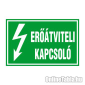 ERŐÁTVITELI KAPCSOLÓ