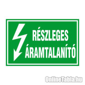 RÉSZLEGES ÁRAMTALANÍTÓ