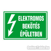 ELEKTROMOS BEKÖTÉS ÉPÜLETBEN