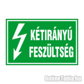 KÉTIRÁNYÚ FESZÜLTSÉG