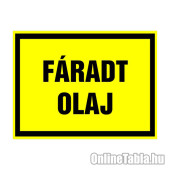 Fáradt olaj