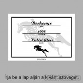 Lovarda, Istálló táblák - Ló névtábla