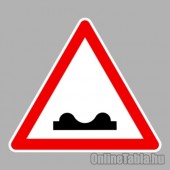 KRESZ tábla, Közúti jelzőtábla - "A" Veszélyt jelző táblák - Egyenetlen úttest