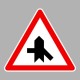 KRESZ tábla, Közúti jelzőtábla - "A" Veszélyt jelző táblák - Útkereszteződés alárendelt úttal