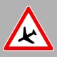 KRESZ tábla, Közúti jelzőtábla - "A" Veszélyt jelző táblák - Mélyrepülés
