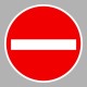 KRESZ tábla, Közúti jelzőtábla - "C" Tilalmi jelzőtáblák - Behajtani tilos