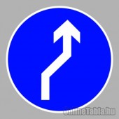 KRESZ tábla, Közúti jelzőtábla - "D" Utasítást adó jelzőtáblák - Kötelező haladási irány ( Z-alakban megtört)