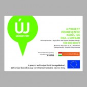 Uniós Projekt táblák - Új Széchenyi Terv (ÚSZT)