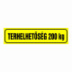 Terhelhetőség (Igény szerinti súllyal)