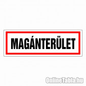 Magánterület