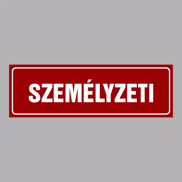 Személyzeti