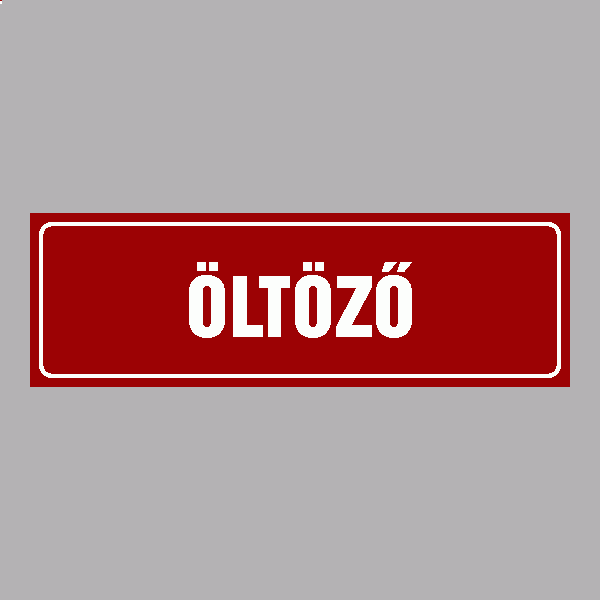 Öltöző