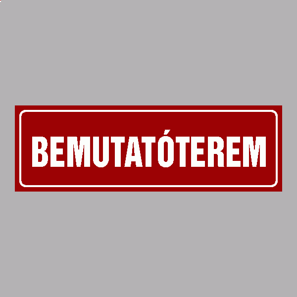 Bemutatóterem