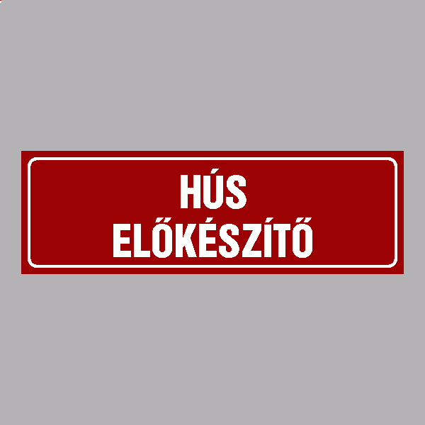 HÚS ELŐKÉSZÍTŐ