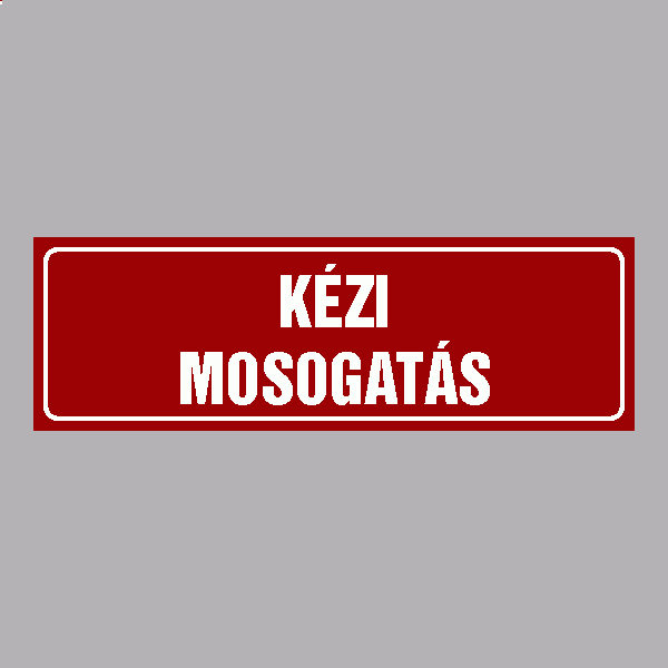 KÉZI MOSOGATÁS