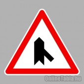 KRESZ tábla, Közúti jelzőtábla - "A" Veszélyt jelző táblák - Útkereszteződés alárendelt úttal jobbról